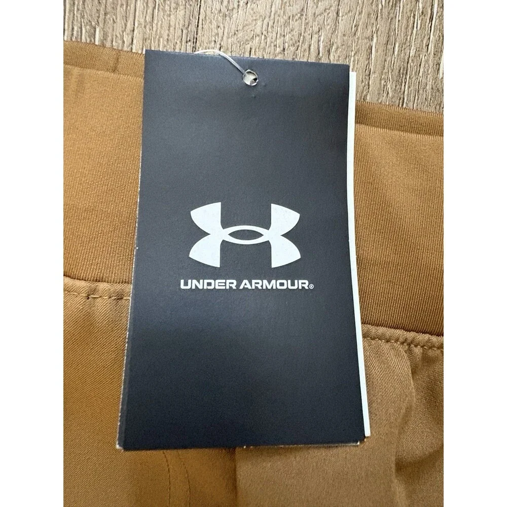 Under Armour Unstoppable Fitted Cargo Pants Brown Men’s Sz Med 1352026 498